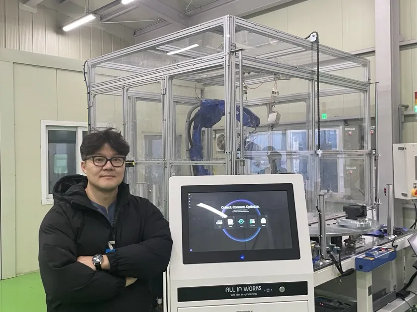 초정밀 사상 자동화 공정 도입 현장
